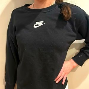 Black nike crew neck